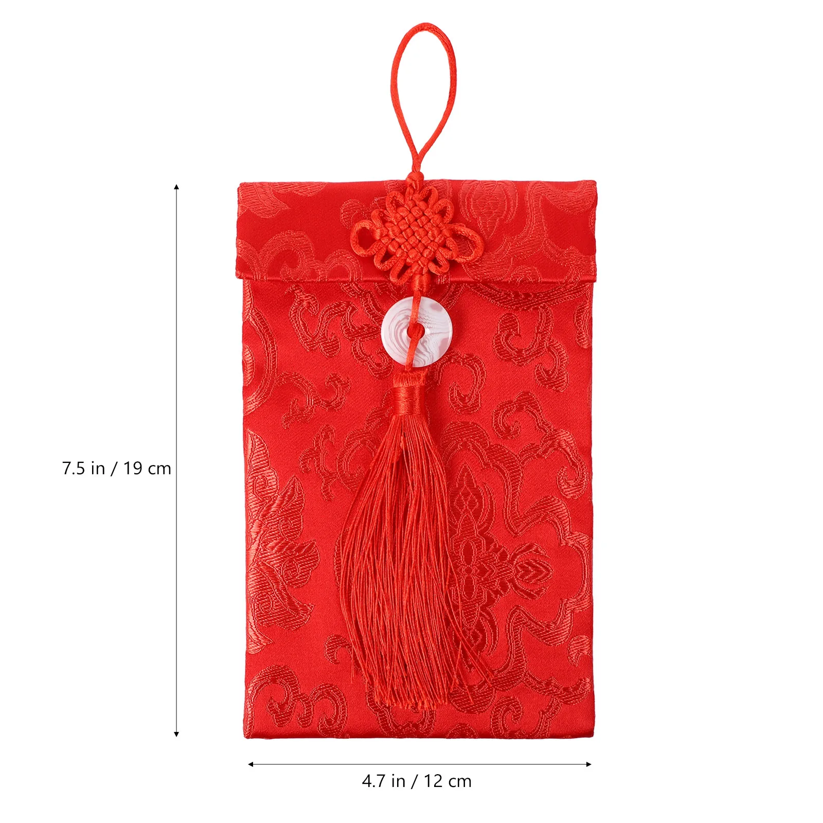 Red Packets Assorted Cartoon Cattle Red Packets Glitter Finish Gift Money Envelope for Spring Festival New Year