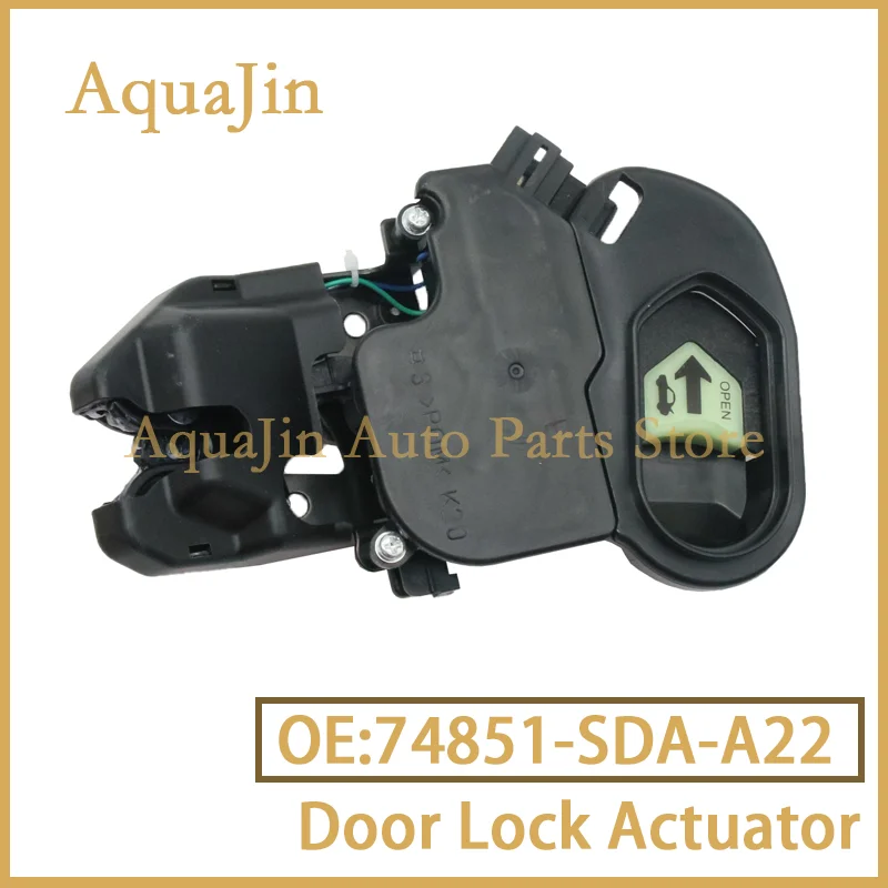 Actuador de bloqueo de tapa de pestillo de maletero trasero 74851-SDA-A22 para Honda Accord 2003 ~ 2006 CL7-9 CM1-3 Acura TSX TL 2004 ~ 2008 UA6 7 CN1-2 Auto