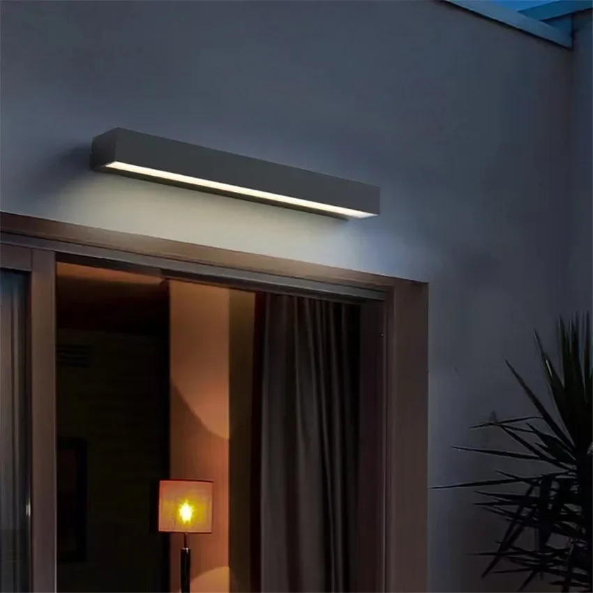 IP65 LED Waterproof Wall Lamps, Indoor and Outdoor Wall Light, Courtyard Porch, Living Room, Corridor, Bedroom, Sconce, 30W, 12W