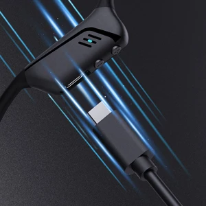 Eppfun Air Conduction Open-Ear Bluetooth-Kopfhörer, AptX-LL, Boom-Mikrofon, Stummschalttaste, Ideal für Autofahren, Anrufe, Büro – Detail 7