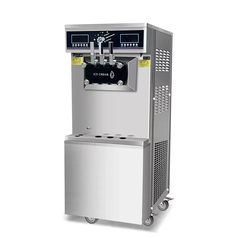 Shineu XY-Z968DSCL Dual System Soft Ice Cream Machine for 50L/H Big Capacity Convenient