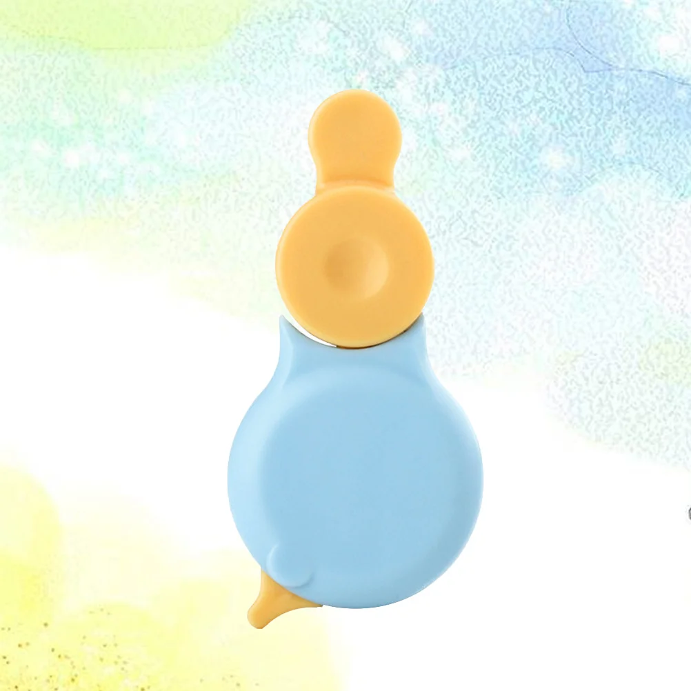 

Infant Nose Cleaning Tweezers Smooth Handle Easy Holding Baby Clip PP Material Blue Gourd Design for Health Baby Tweezer