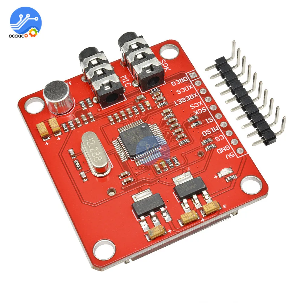 VS1053 MP3 Module  Breakout Board With Card Slot VS1053B Ogg Real-time Recording MP3 Player Shield Record for Arduino