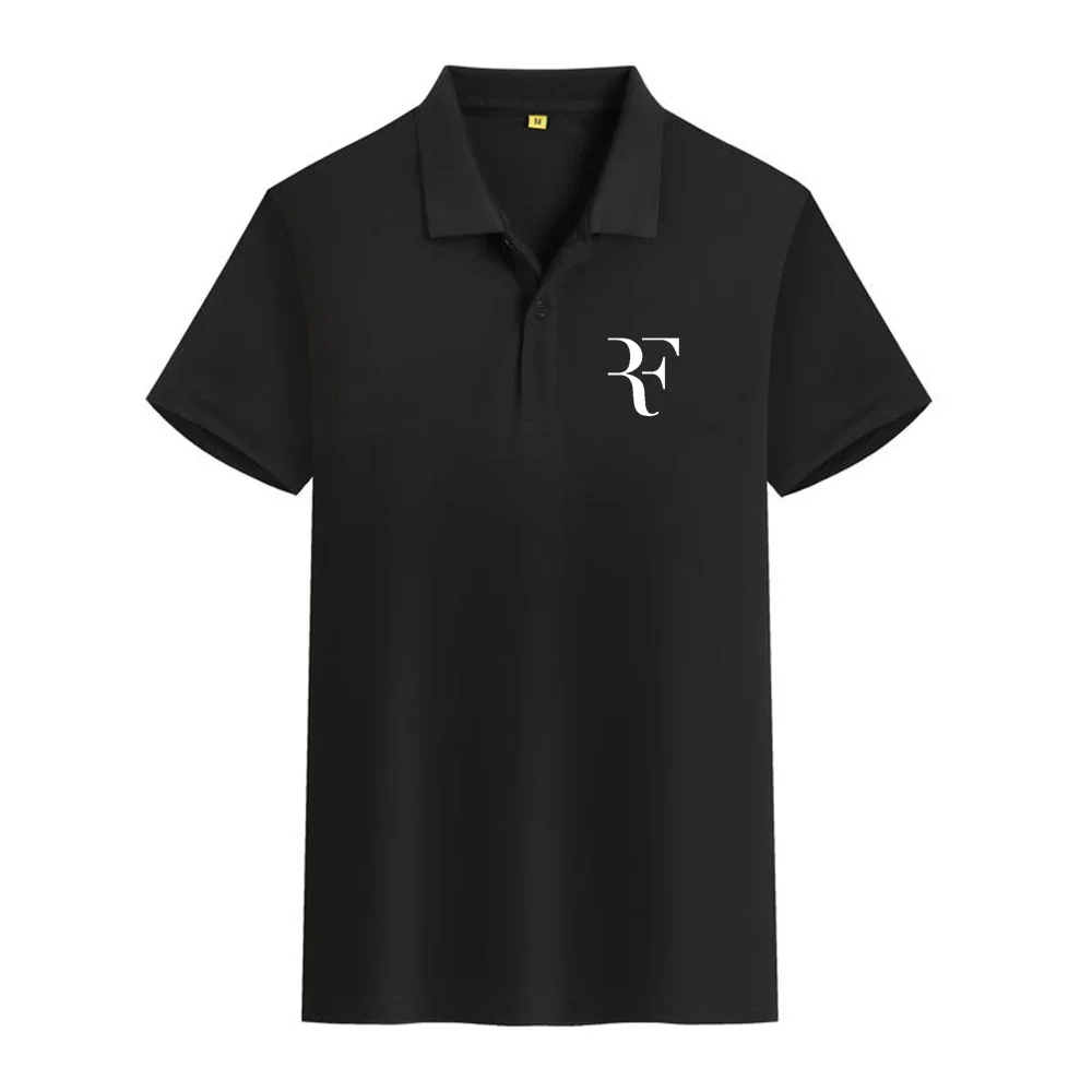 2024 New Tennis King Roger Federer Short sleeved T-shirt POLO casual fan minimalist 2024 Fashion Trends