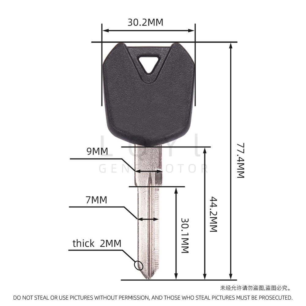 3Pcs 새로운 빈 키 오토바이 Kawasaki NINJA250 ZX250R EX250 NINJA300 ZX300R EX300 NINJA 250 300 650 R S 용 Uncut 키 교체