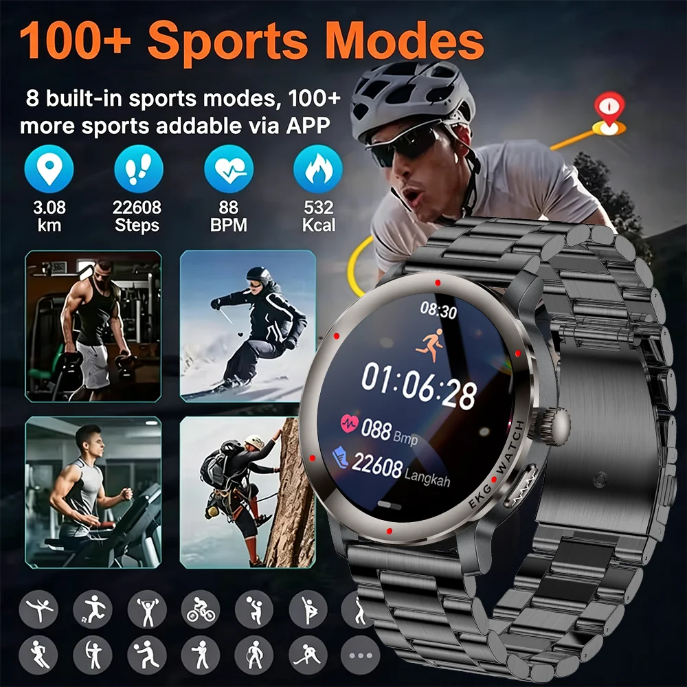 Novo Smartwatch 2026 com ECG+P - Smartwatch Health Watches For Women avaliação e preço