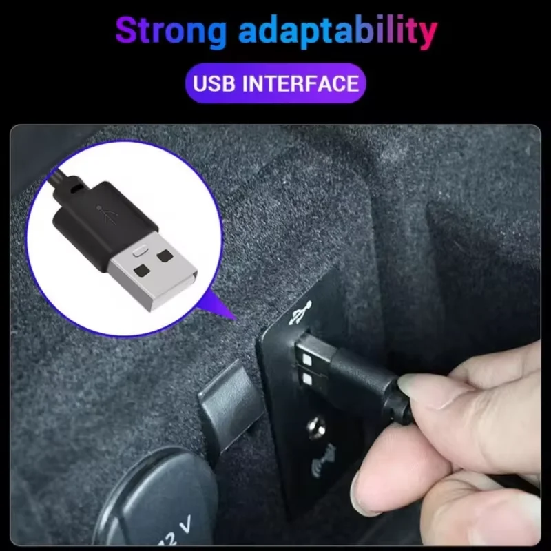 

For SEAT Leon 1 2 3 MK3 Cordoba Arosa Altea Exeo Toledo FR Ibiza LED Car Interior Atmosphere Light Accessories Sticker Car Led