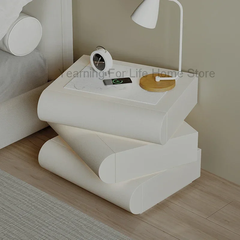 

Coffee Mesas White Dresser Tables Living Room Design Bedside Table Night Stand Wood Storage Locker Floating Muebles Bed