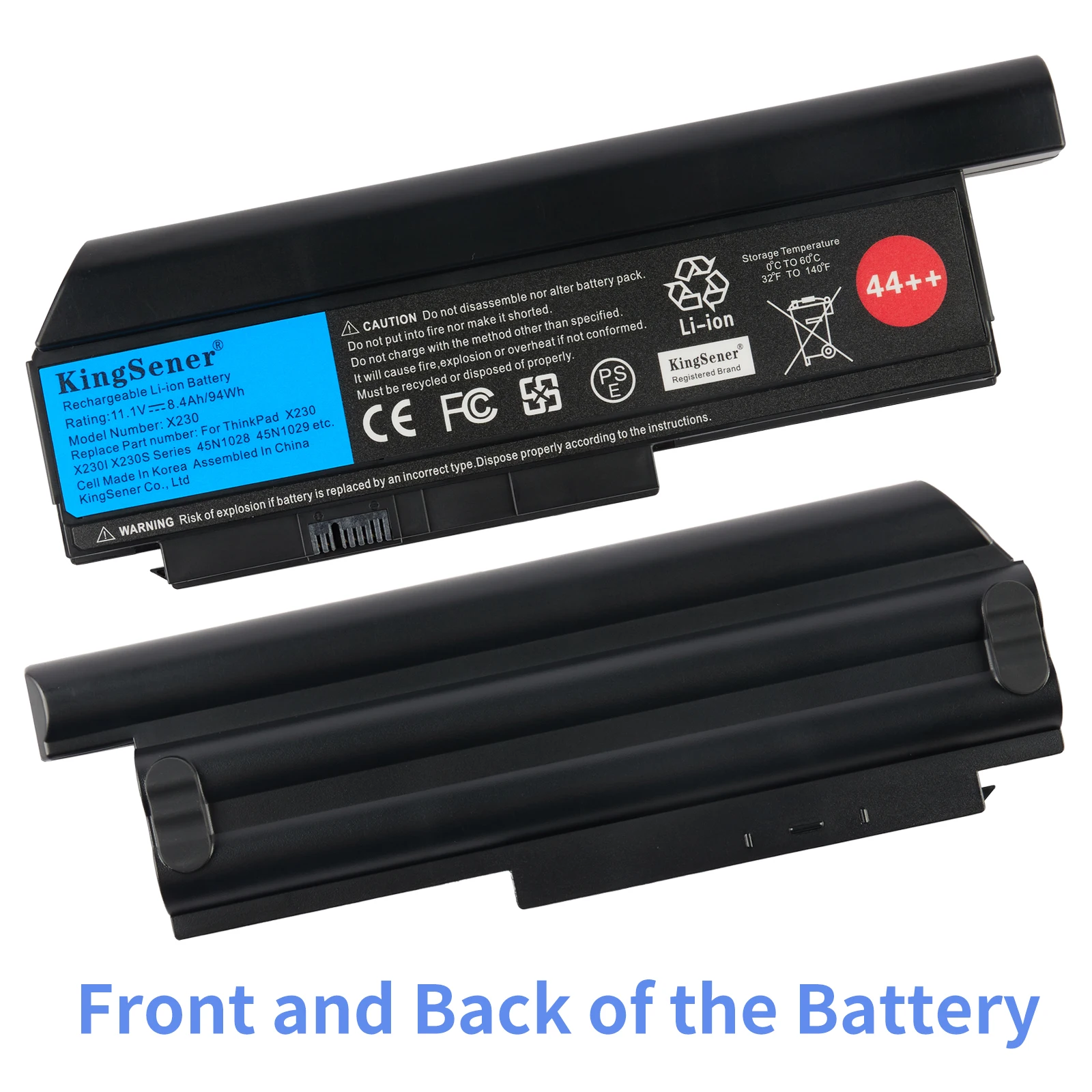 KingSener 8400mAh 5600mAh Laptop Battery for Lenovo Thinkpad X230 X230I X230S 45N1029 45N1028 45N1022 45N1021 45N1024 44++