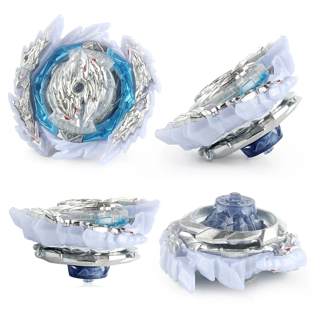 Bey explosão db B-189 culpado longinus metal esquerda girando topo com B-184 completo personalizado esquerda direita lançador giroscópio brinquedo conjunto natal
