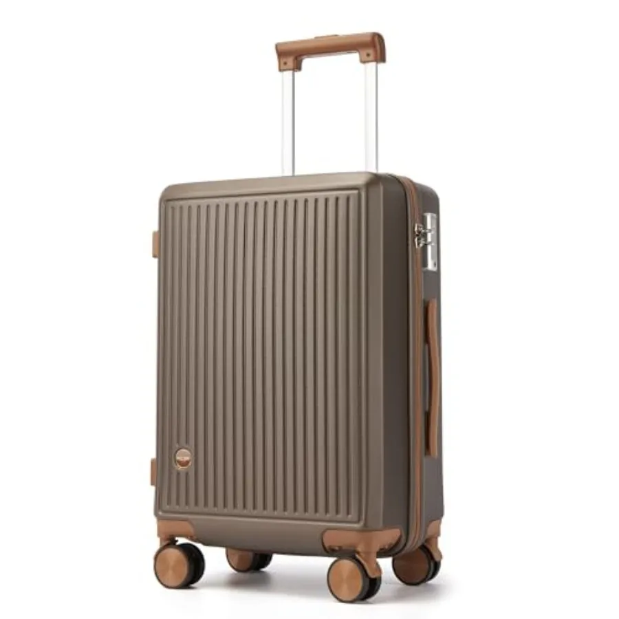 

Carry on Luggage with Spinner Wheels, 22x14x9 Airline Approved Carry-on Suitcase, Small Hardside Luggage with TSA Lock, Hard Sh