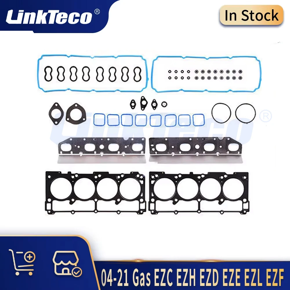 Auto Engine Parts Cylinder Head Gasket Seal Set Kit Fit 04-21 Gas 5.7 L EZC EZH EZD EZE EZL EZF For CHRYSLER DODGE JEEP RAM 5.7L