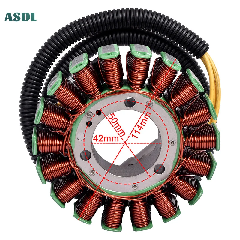 

Generator Magneto Stator Coil for Ski-Doo V800 V 800 2009-2012 Skandic Tundra LT V800 4-TEC EFI L/C 2009 Motorcycle Accessories