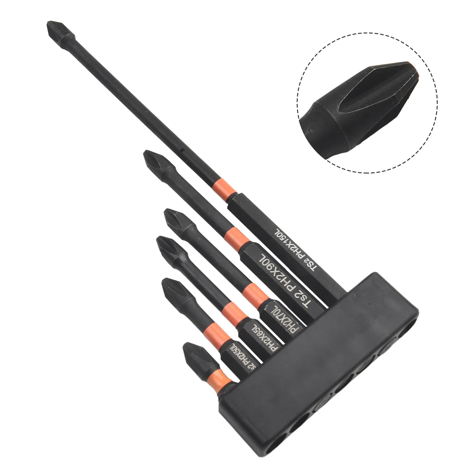 Organizer Bit Screwdrivers Resistant Screwdriver Bit Screwdrivers Bit 25-150mm 7pcs Set Cross Magnetic Hand Tools