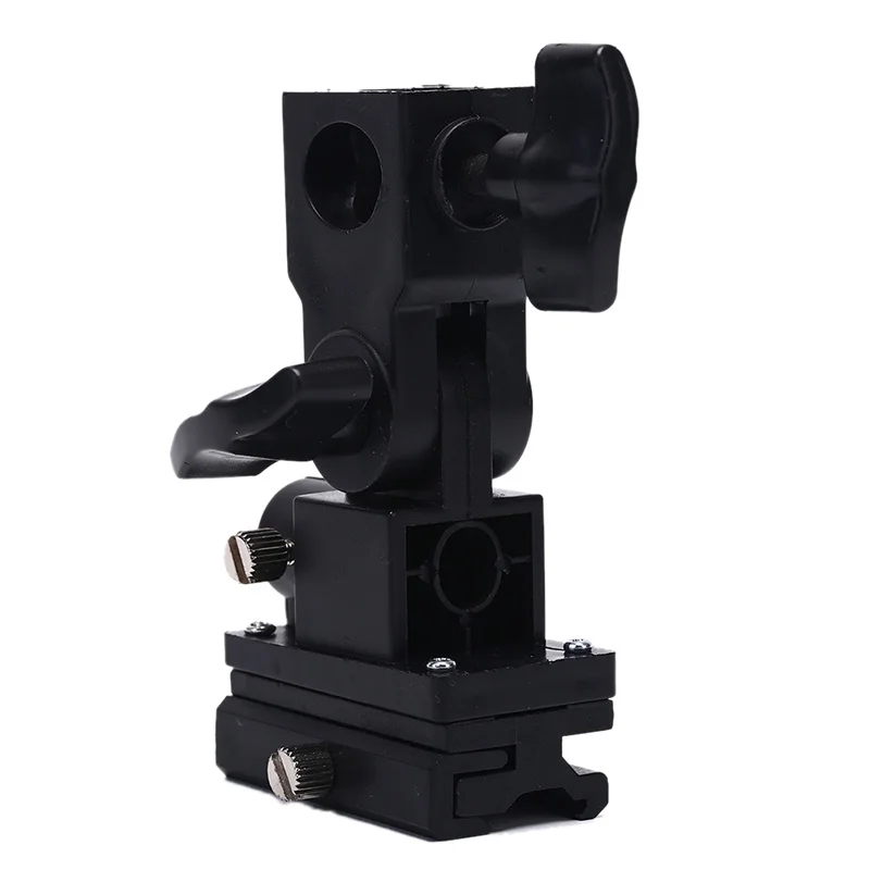 B-Type Flash Hot Shoe Bracket Tripod Umbrella Holder Light Stand Adapter