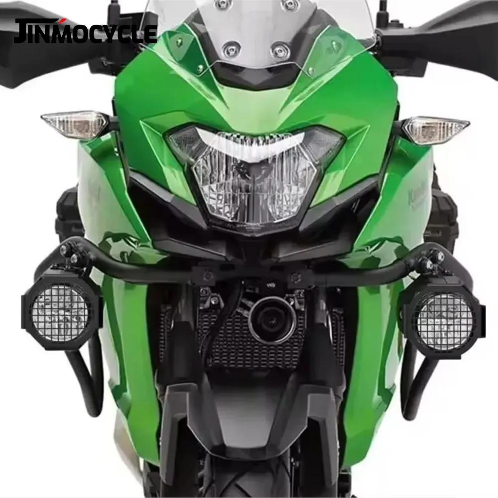 2025 For Kawasaki Versys-X 300 2017-2023-2024 Auxiliary Light Bracket Additional Lights Bracket Driving Mount LED Light Mount