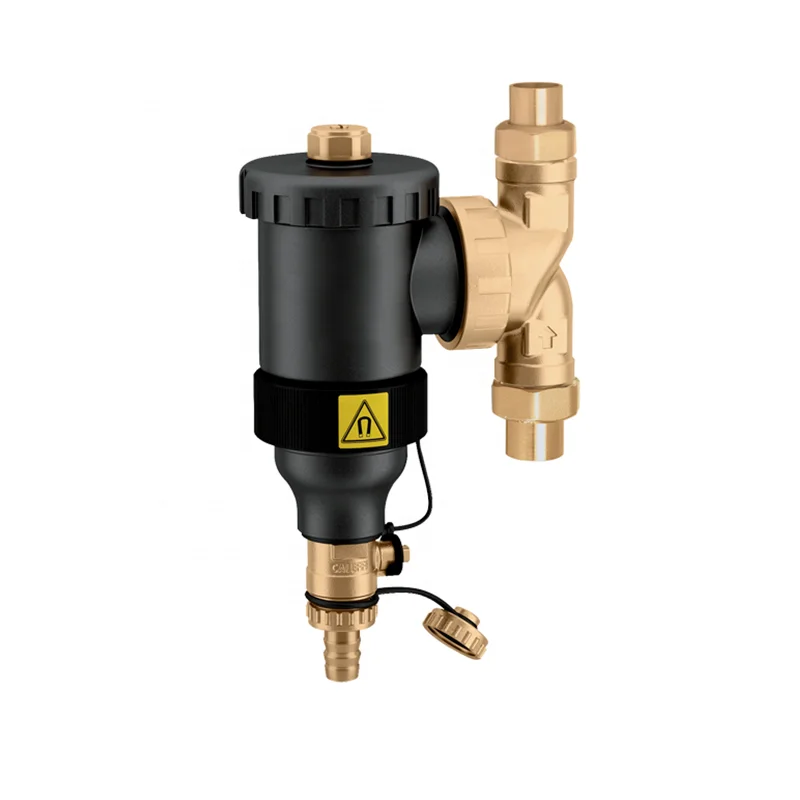 

Hydraulic floor heating boiler system magnetic filter sewage separator