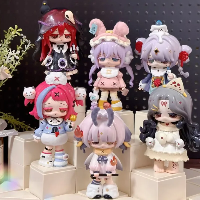 

Missy Sweet Mourning Lolita Crow Paradise V2 Series Blind Box Anime Figure Doll Mystery Box Trendy Toys Keychain Birthday Gift