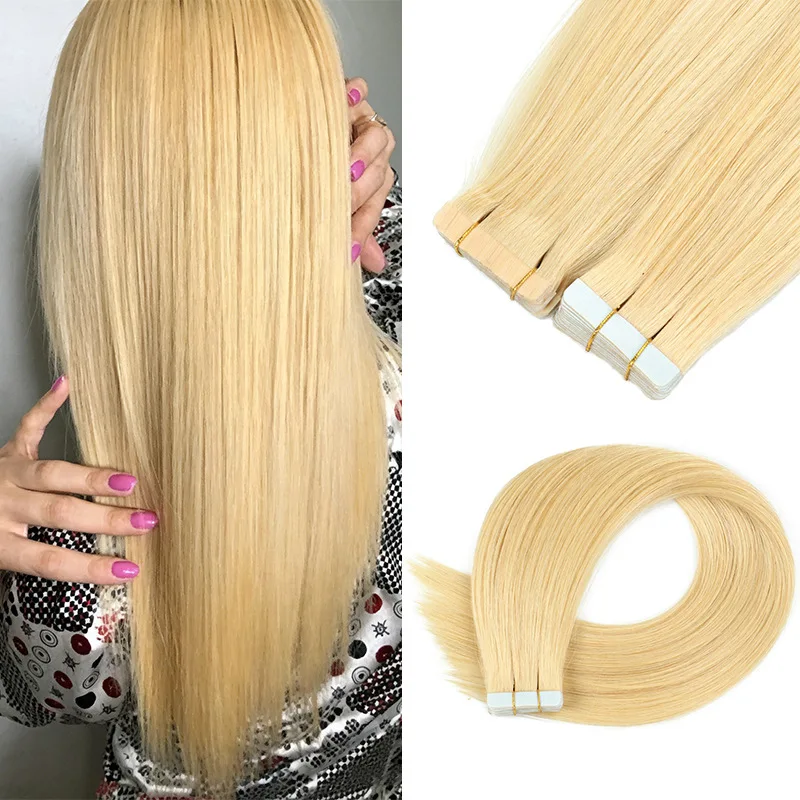 human-remy-hair-tape-in-wig-20pcs-18inch-4-30-40g-easy-apply-for-wedding-guest-look-reusable-wholesale