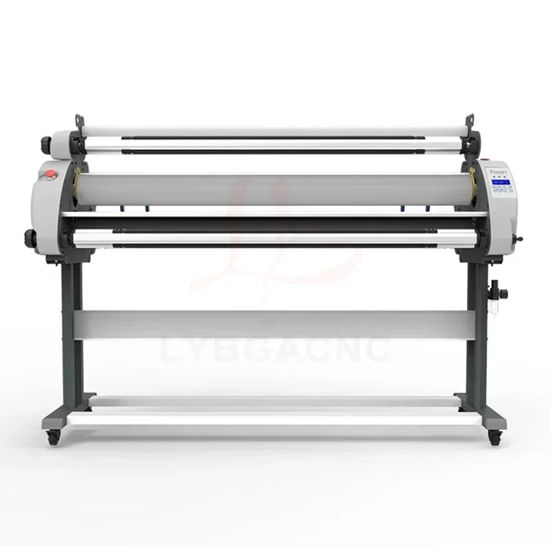 1600DA  Auto High-Speed Hot Cold Laminating Machine 1600mm English Version Four Roller Cold Hot Laminator Rolling Machine