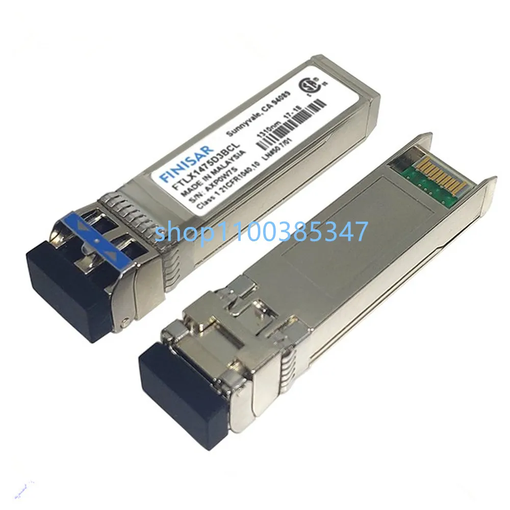 Finisar SFP+ 10KM 10GB FTLX1475D3BCL lc-lc 10G-1310nm-10km Single mode optical transceiver finisar 10g 10km sfp