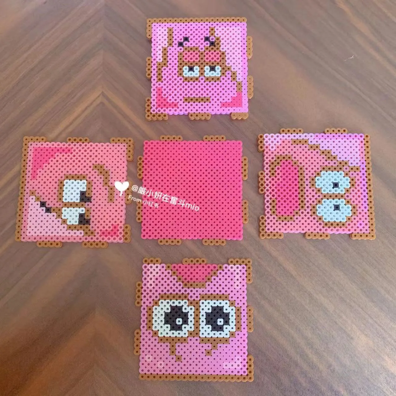 Cuentas de hierro de piezas/5MM para niños, abalorios de rompecabezas de píxeles, mezcla de colores, cuentas Hama Perler, bricolaje, alta calidad, regalo hecho a mano, juguete, 2000