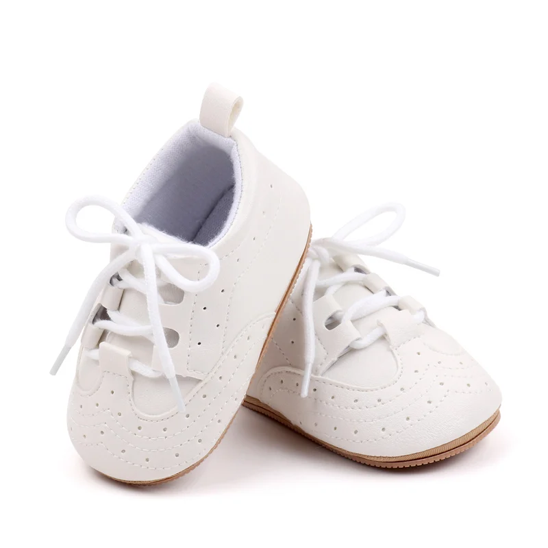 Baby Shoes Soft PU and TPR High Quality Anti-slip Sole Cassual Style 2024 New Fashion 0-9-18 Months  Spring and Autumn BMH3197
