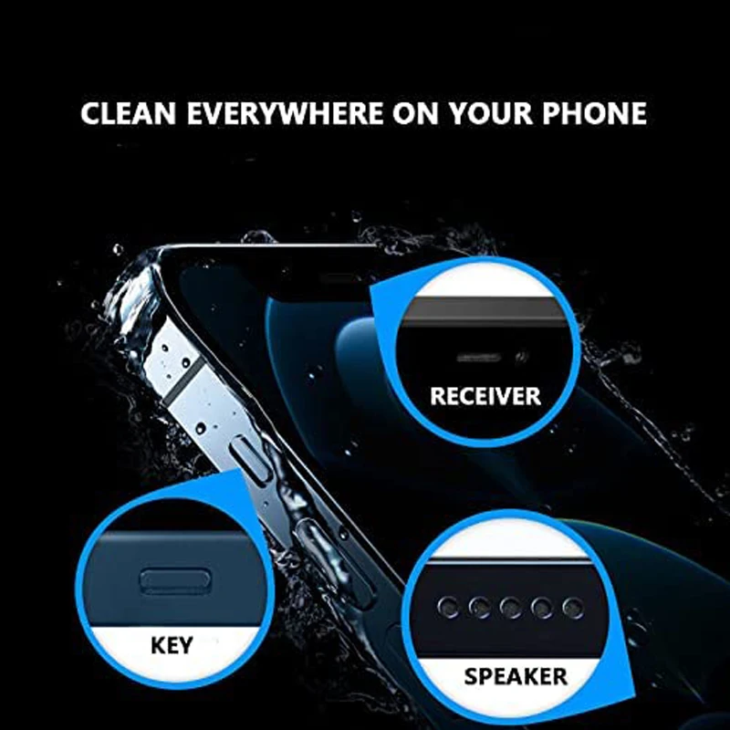 Mobile Phone Hole Dust Removal Glue Smartphone Receiver Cleaning Artifact for IPhone 14 Samsung Xiaomi Universal Cleaning Tool