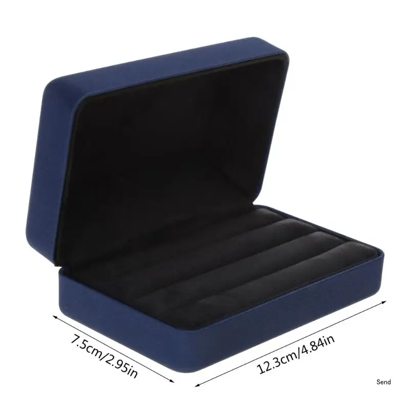 Small Ring  Box Portable Rings Jewelry Holder-Case Ring Storage Tray Fit for Women Girl for Multiple Rings