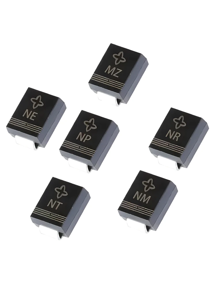 20PCS Bidirectional/SMT TVS transient suppression diode SMBJ5.0CA/10/12/13/16/18/18/30/40/51/60/70/80/200/170/120A/SMBJ440CA