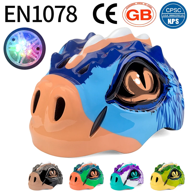 

BATFOX Child KidsBicycle Helmet Integrated Safety Helmets Bike Skateboard Cycling Roller Skating Helmets CPSC/CE Certification