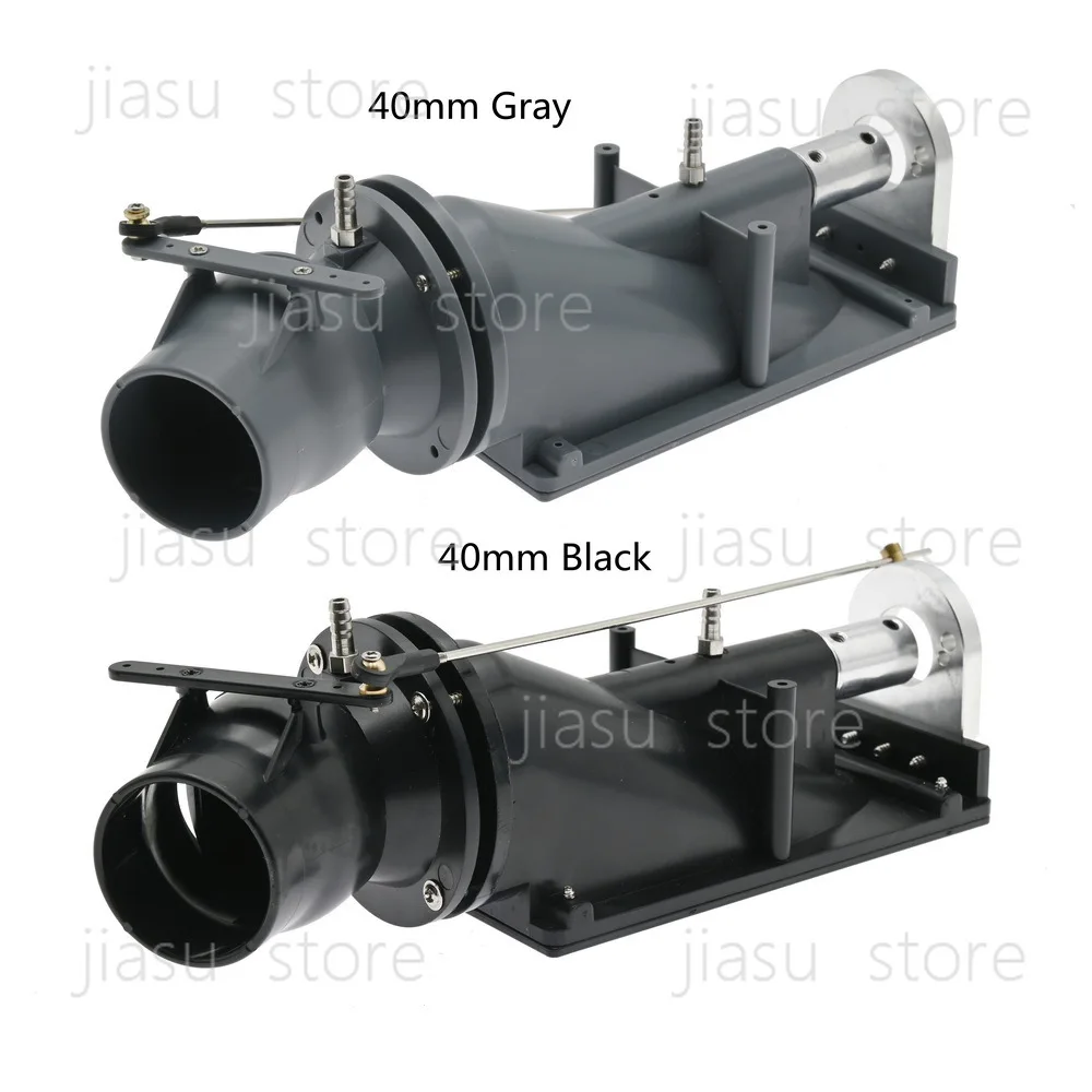 

40mm RC Boat Water Jet Pump Upgrade Parts with Servo for Remote Control Boat