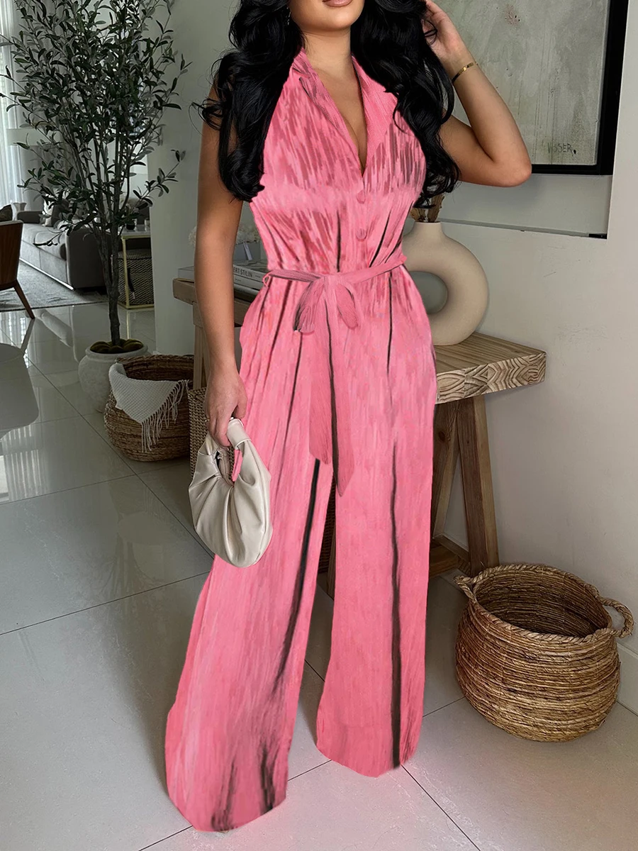 ZIML Solide Verstärktes Spitze Design Gefühl Tunika Overalls für Frauen Halter Hülse Hohe Taille Temperament Overalls Weibliche Mode Neue