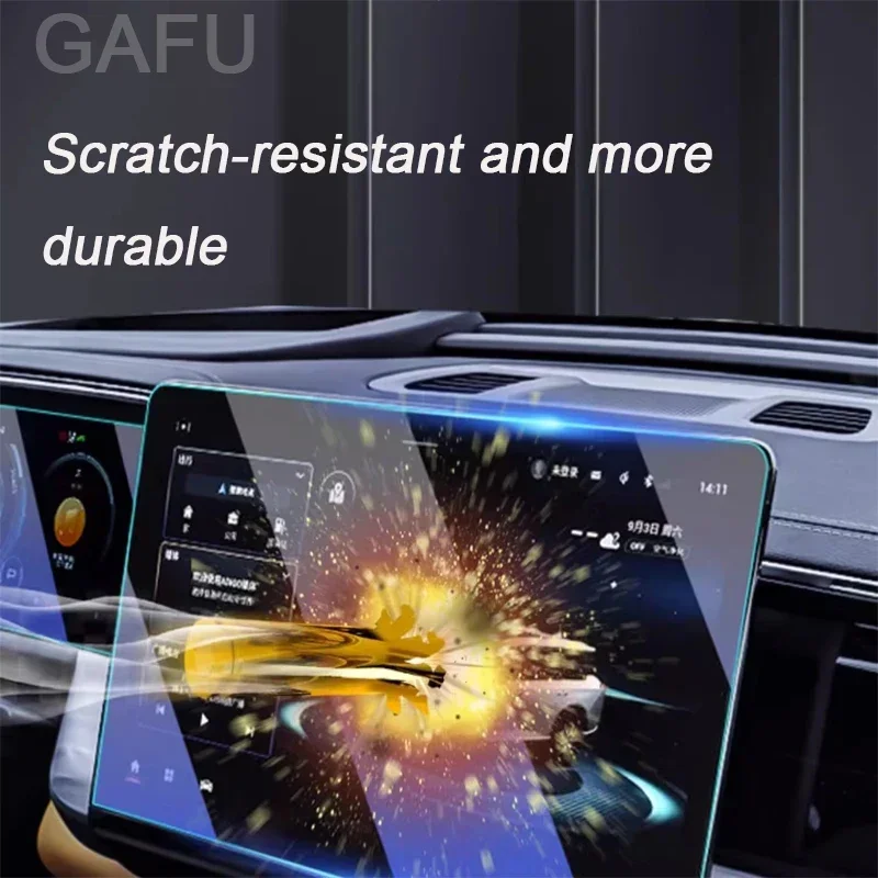 Für trumpchi gac gs8 2. Generation 2016-2018 Navigations instrument Anti-Blue-Screen HD gehärtete Film Auto Interieur modifiziertes Zubehör