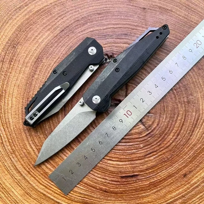 

Self Defense Folding Outdoor Camping Pocket Knife 7CR Steel Blade G10 Handle Survival Tactical Knives Fruit Utility EDC Tools