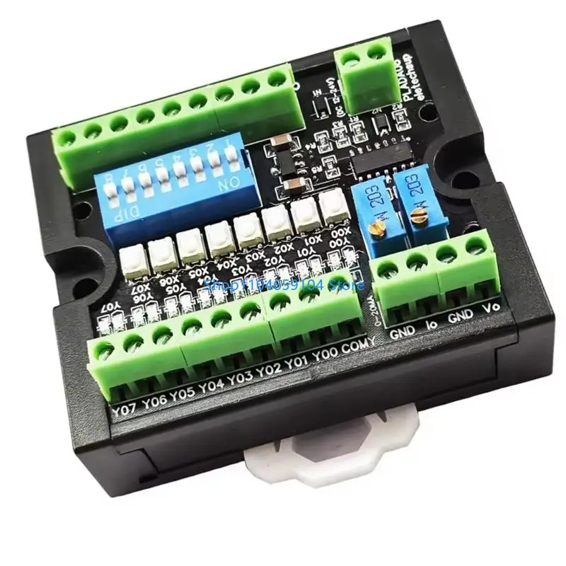 

PLC MCU 8DI-8DO-1VO-1IO Multifunction Debugging Board NPN Digital