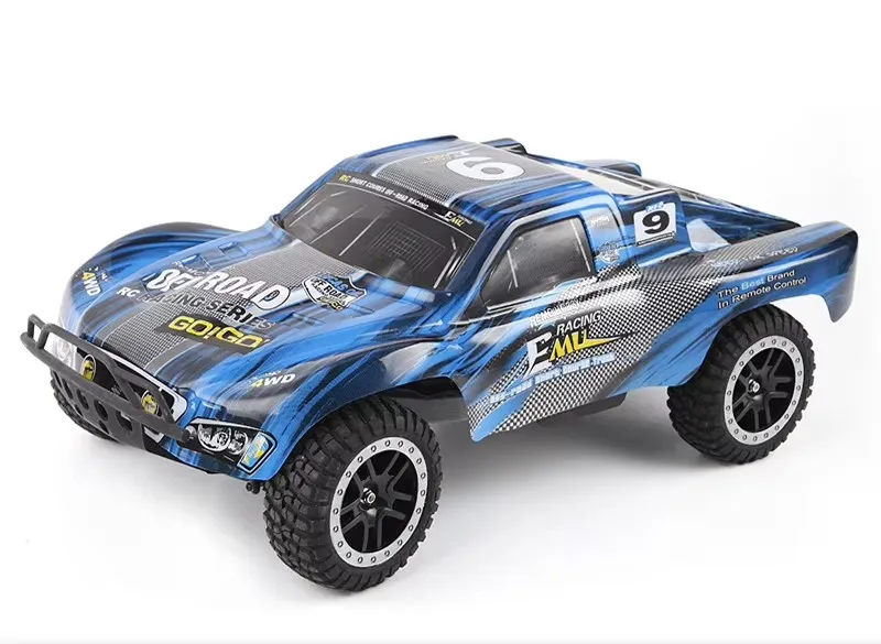 REMO 1/10 sin escobillas 2,4G 4WD RC camión de carreras eléctrico radiocontrol