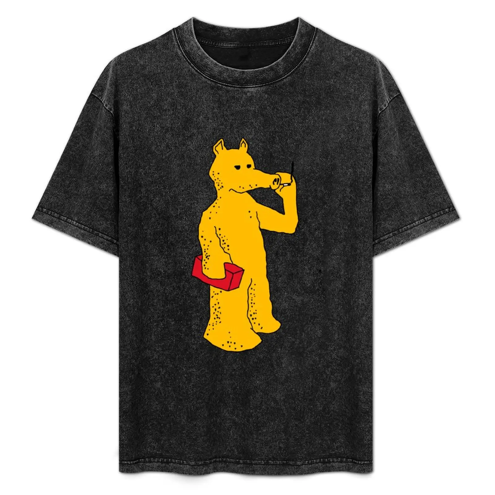 Camiseta con estampado novedoso de Quasimoto Smoking, camiseta informal