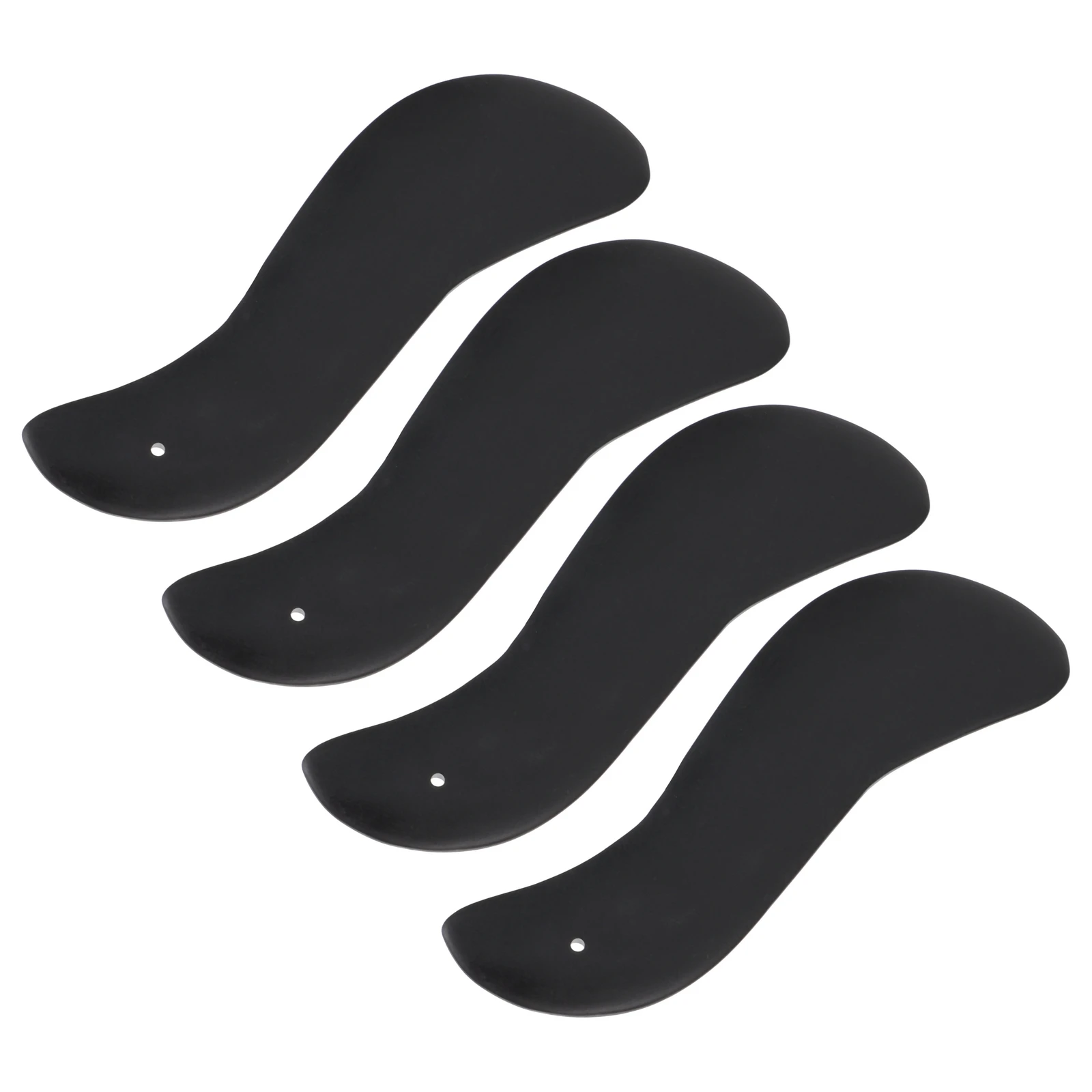 

4 Pcs Gua Massage Board Bian Stone Scraping Tool Facial Massager Summer Neck Body Tools Premium Material Practical Gift