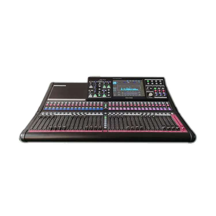 HUAIN Professional 18 20 34 42 Channel Digital Mixing Audio Mixer Consoles Support DANTE Expansion