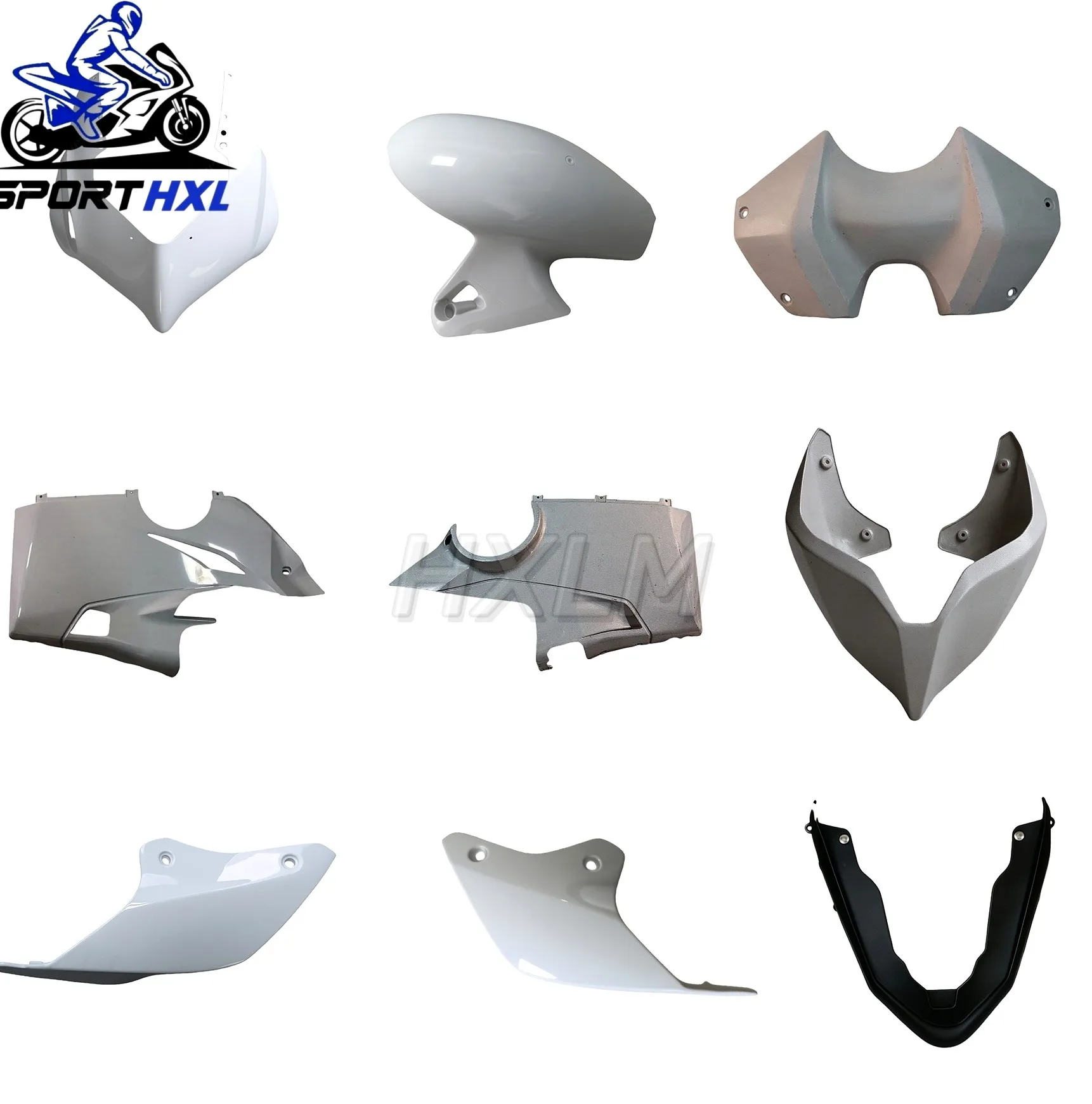 Racing Motor KULL For DUCATI V4S1000 2017-2020 Motorcycle Accessories Unpainted Body Left and Right Inside Covers ABS Injection