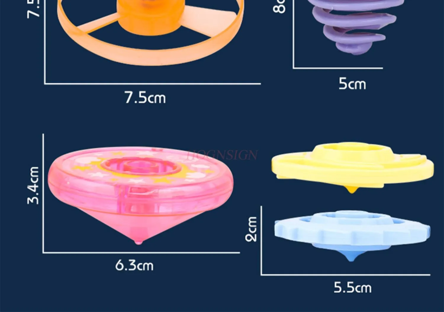 Glowing Bamboo Dragonfly Pistol Flying Celestial Fairy Flying Disc Ejection Rotating Gyro Flying Disc Outdoor Children's