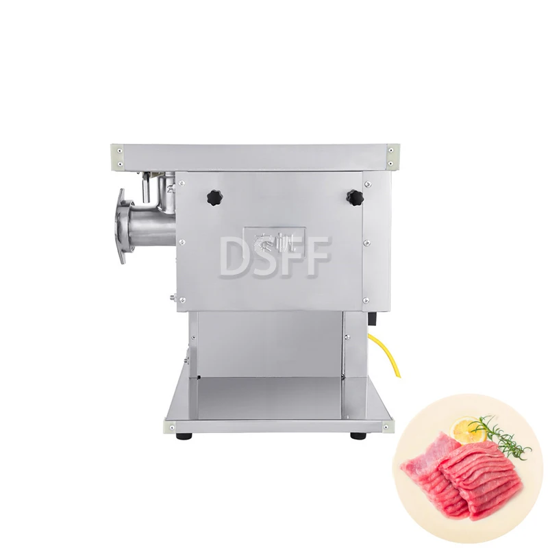 Electric Commercial Meat Cutter, Stainless Steel Slicer, Fully Automatic