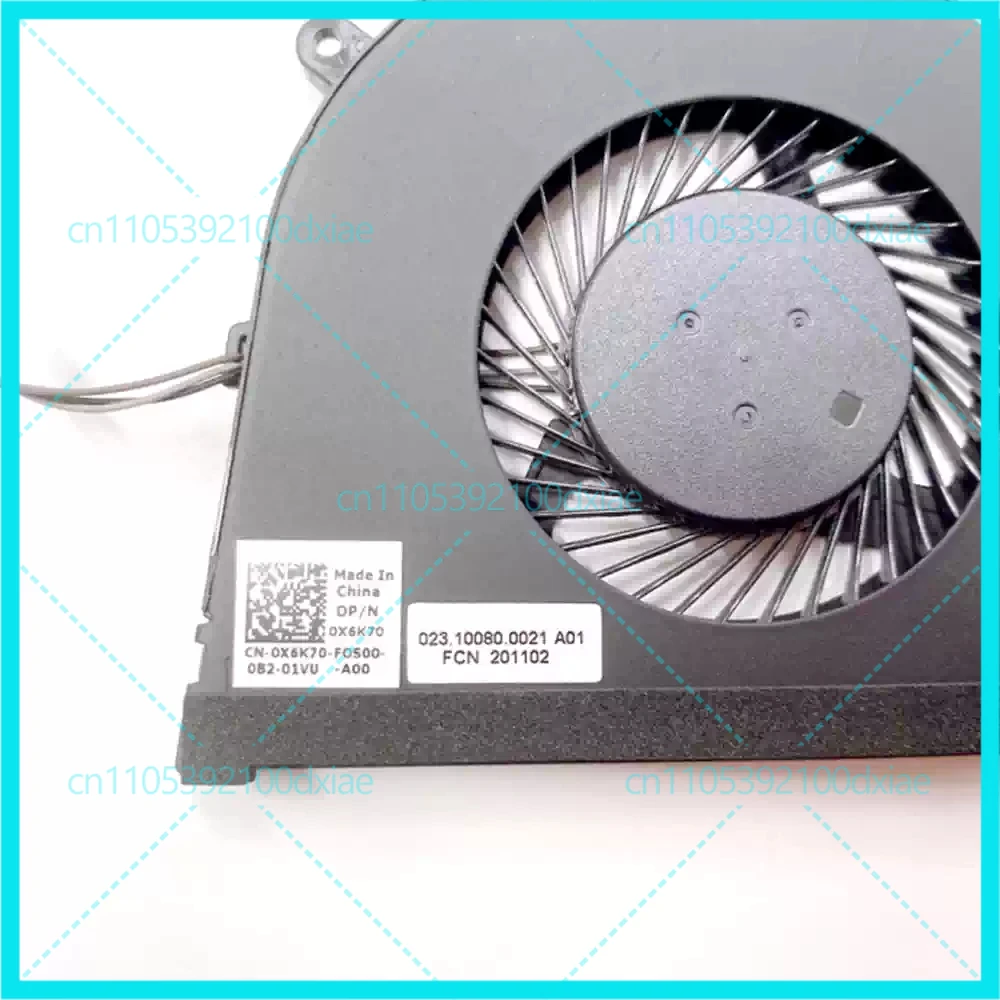 New For Dell Latitude 3480 3580 P79G Fan, Notebook 0X6K70