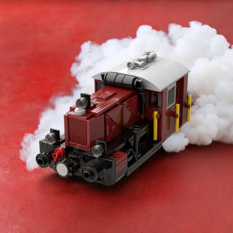 

505PCS MOC Railway Train K F Ii Model Custom Brickss Architecture DIY Assembly Display Home Decor Gift Collectible Collection