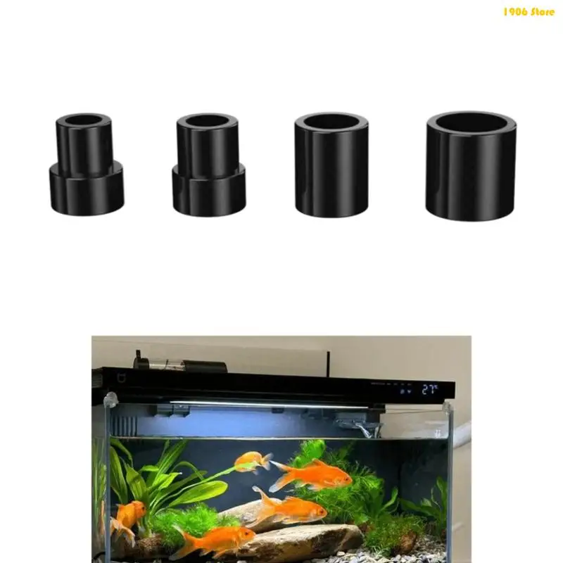 U1JB Efficient Pipe Adapter 4PCS Hose Fittings For Various Aquariums System Upgrades