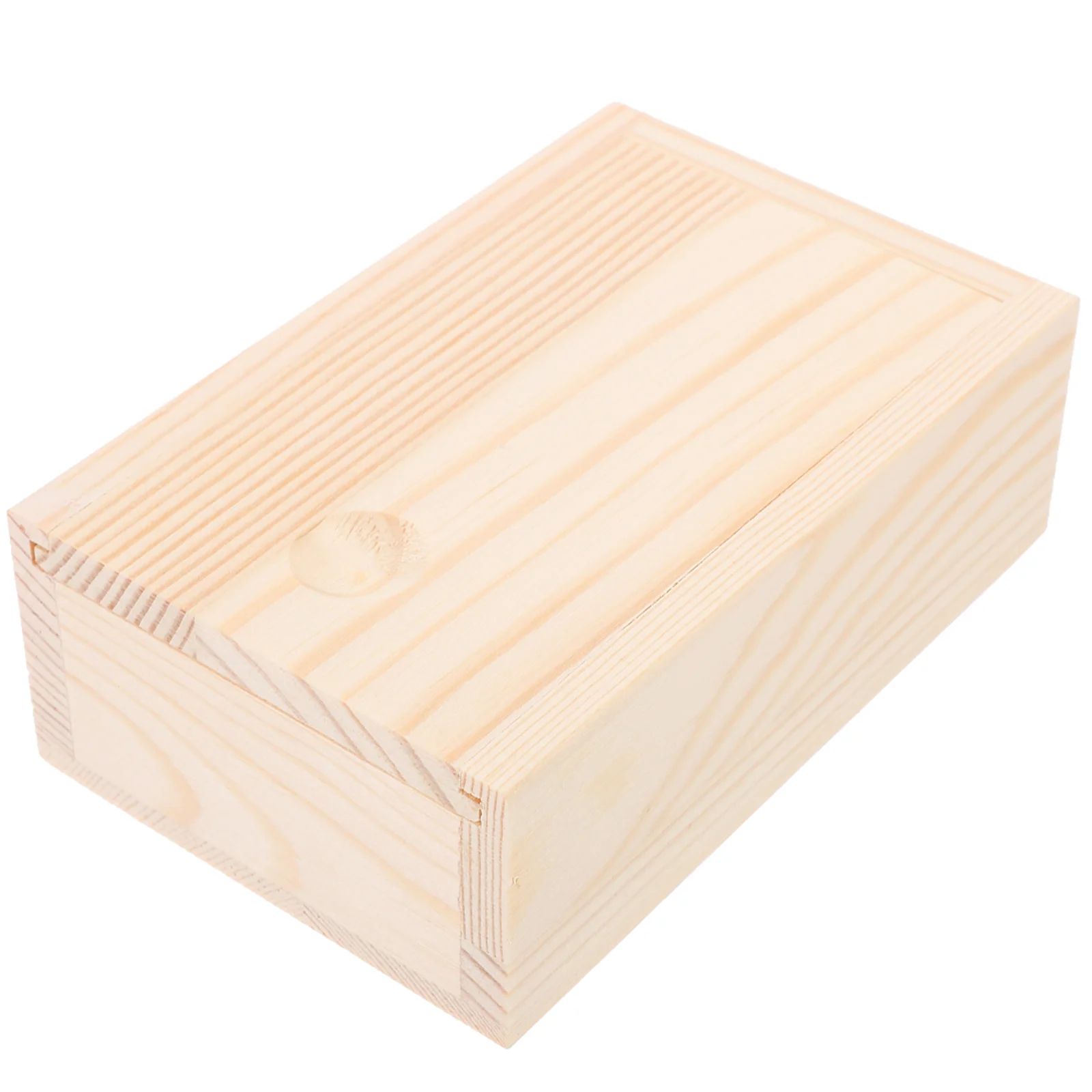 

Pull Out Box Earring Storage Case Wooden Jewelry Organizer Container Sundries Cases for Trinket