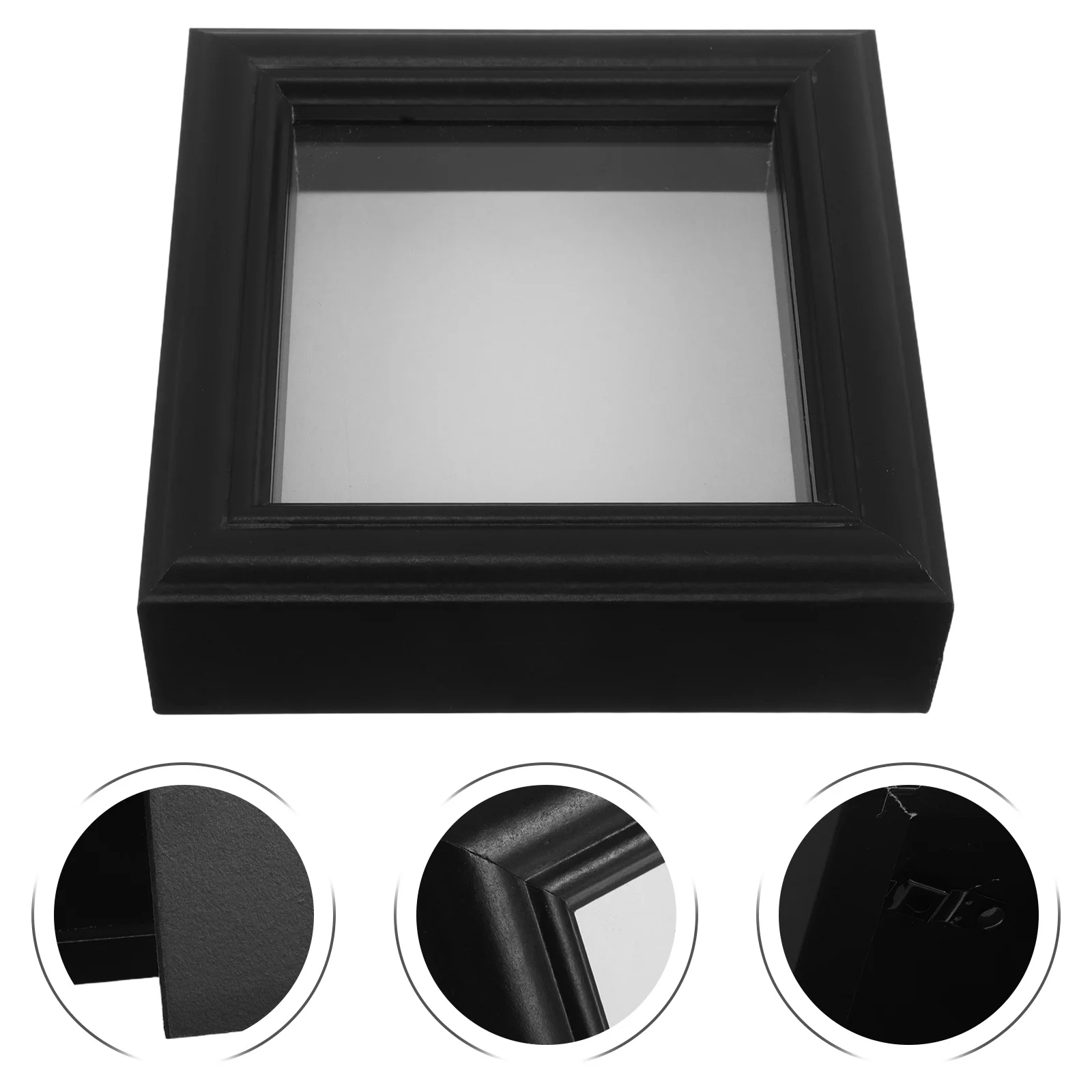 

Specimen Display Box Set for Insect and Butterfly Collection Clear Top Window Frame for Entomology Enthusiasts Collection