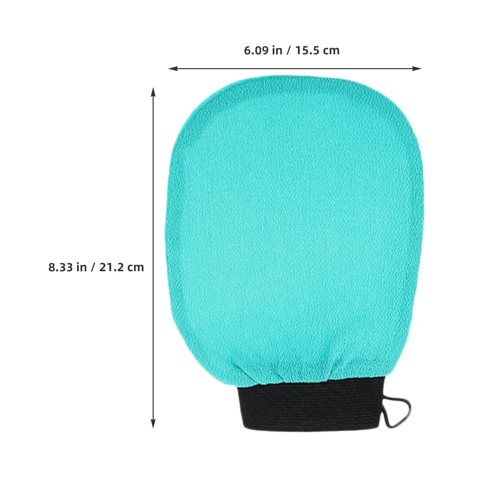 

4 Pcs Exfoliating Bath Gloves Bathing Accessories Shower Exfoliator Mitt Scrubber Frosted Dual-sided Rayon Mitts