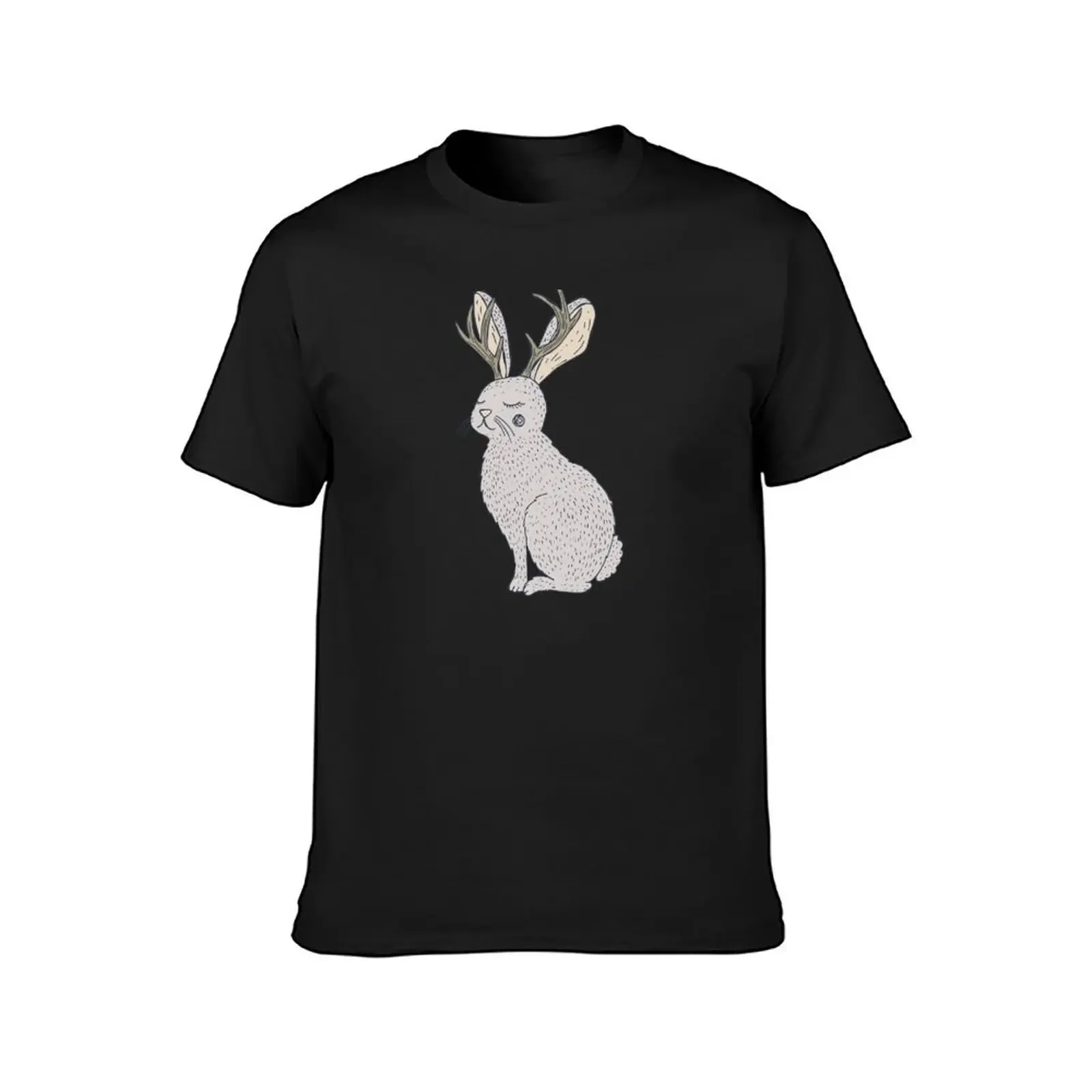 Serene Jackalope T-Shirt boys whites man t shirt shirts men